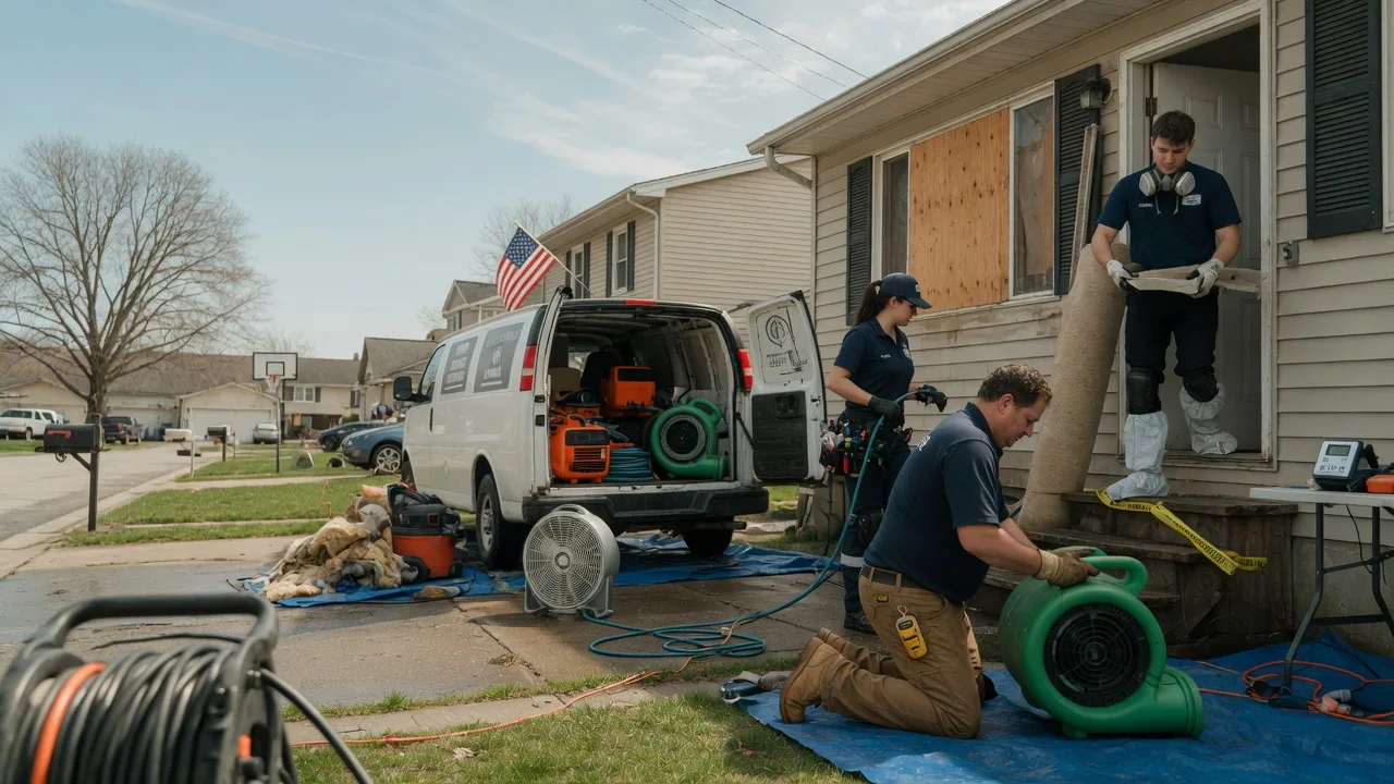 Water Damage Restoration in Hockingport, OH near me